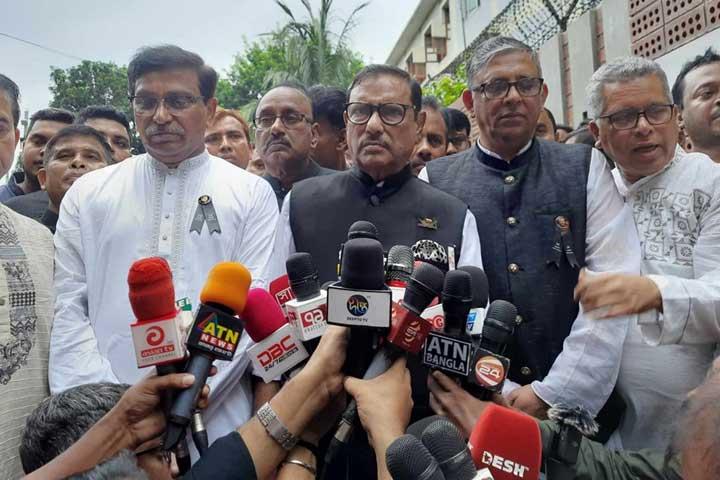 বিএনপির রাজনীতি হচ্ছে হত্যা ও ষড়যন্ত্রের : ওবায়দুল কাদের