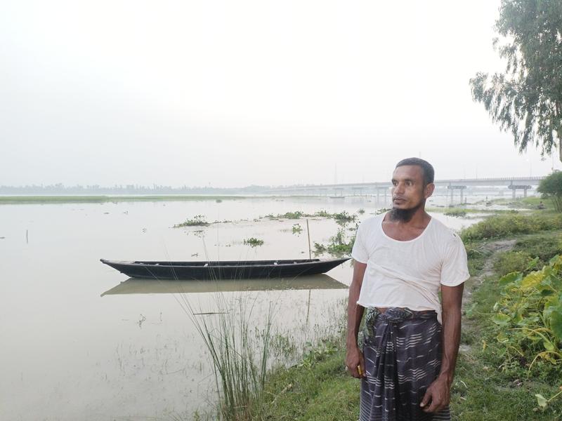 নদী ভাঙ্গনে নিস্ব শেষ সম্বল বিক্রি