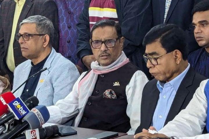 নির্বাচন থেকে জাতীয় পার্টির সরে যাওয়ার আশঙ্কা আছে: কাদের