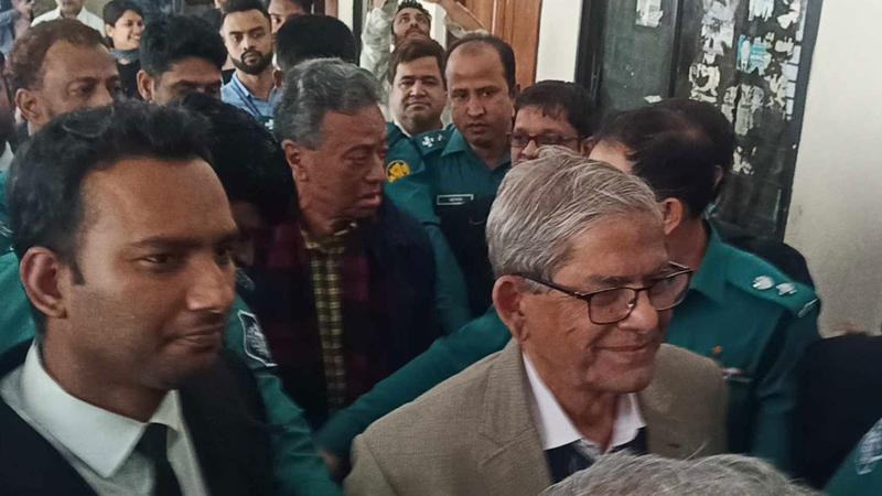 নাশকতার মামলায় মির্জা ফখরুল-আমীর খসরু গ্রেপ্তার