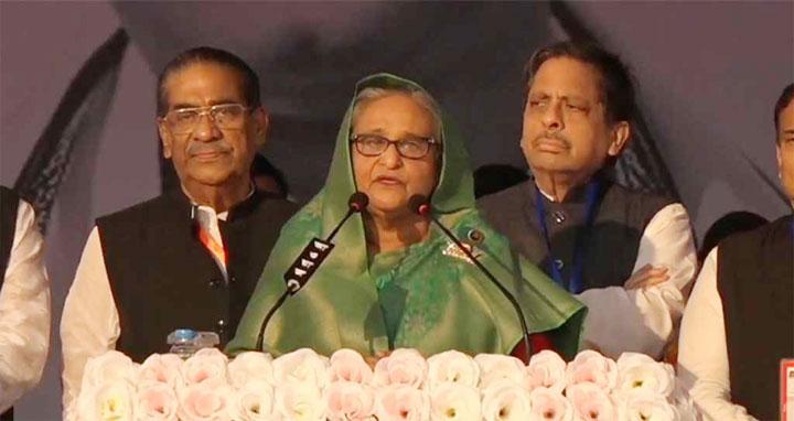 বিএনপির রাজনীতি করার অধিকার নেই : শেখ হাসিনা
