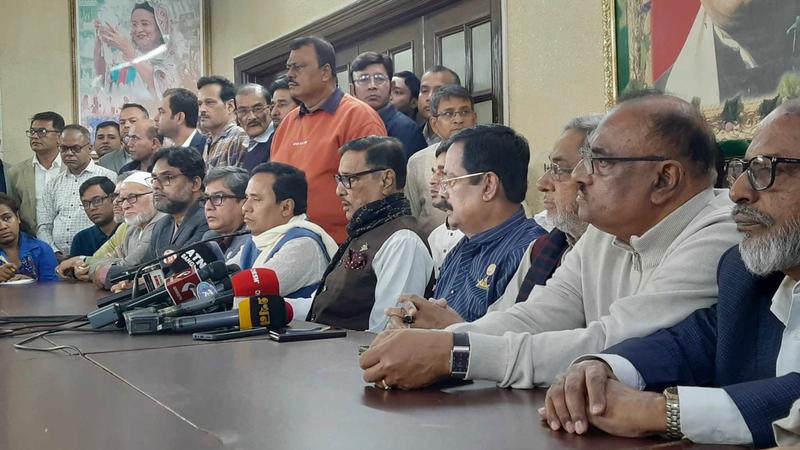 গুপ্ত হত্যার বার্তা দেওয়া হচ্ছে লন্ডন থেকে: ওবায়দুল কাদের