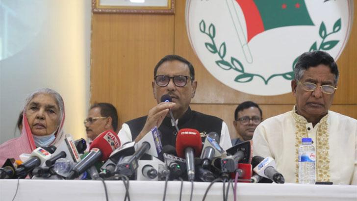 বিএনপির অগ্নিসন্ত্রাস আবার শুরু হয়ে গেছে: কাদের