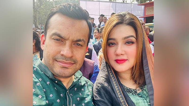 শাহজালাল বিমানবন্দর থেকে গ্রেপ্তার চিত্রনায়িকা মাহি