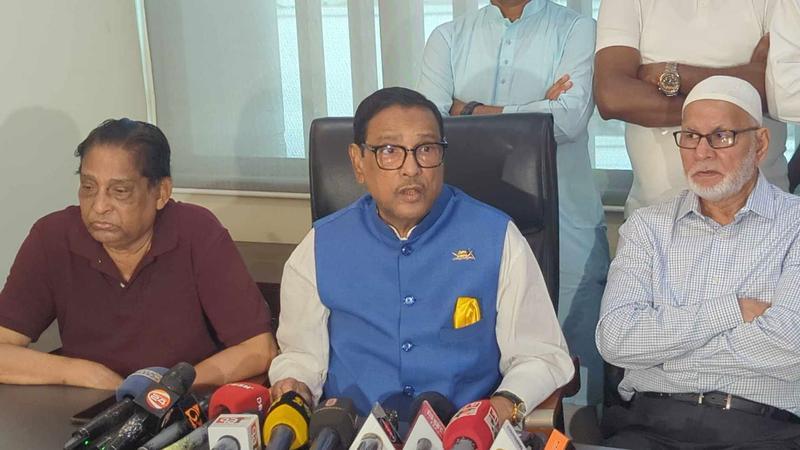 আ.লীগকে ফাঁদে ফেলতে গিয়ে বিএনপিই ফাঁদে পড়েছে : কাদের