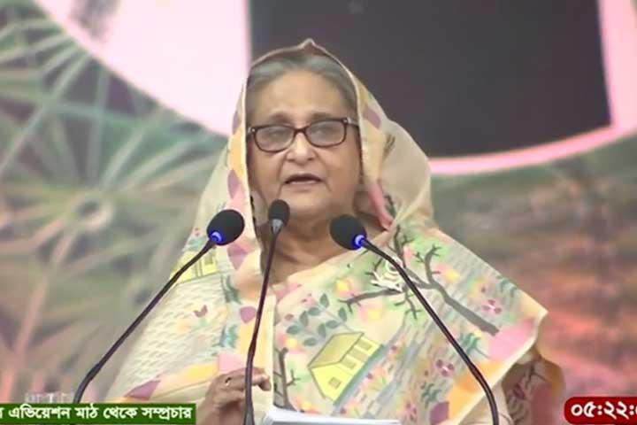 খালেদা জিয়া বাংলাদেশের স্বাধীনতাকে বিশ্বাস করে না : শেখ হাসিনা