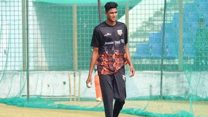 টায়ার থে'রাপিতে তৈরি হচ্ছেন পেসার নাহিদ রানা