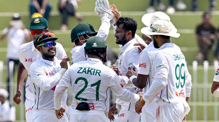 পাকিস্তানের বিপক্ষে ঐতিহাসিক টেস্ট জয় বাংলাদেশের