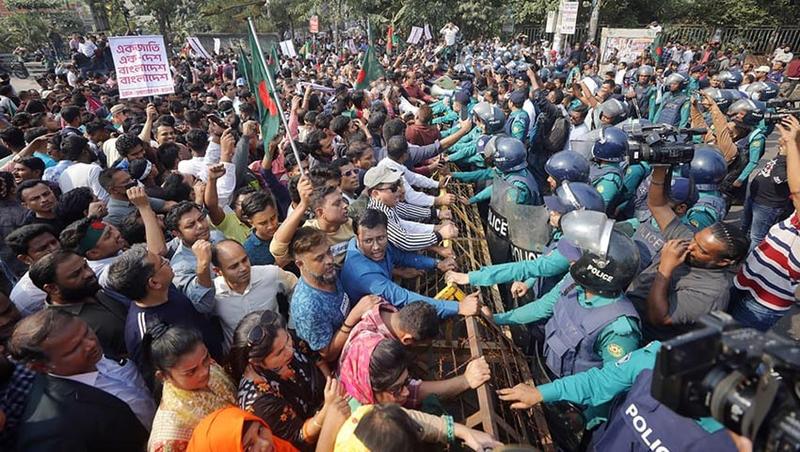 বিএনপির পদযাত্রায় বাধা,৬ প্রতিনিধি যাচ্ছেন ভারতীয় হাইকমিশনে