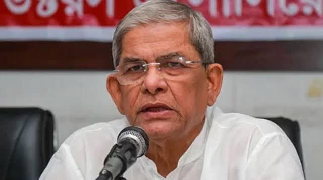 বিএনপি নির্বাচনকে প্রাধান্য দিচ্ছে,এমন ধারণা ভুল:মির্জা ফখরুল