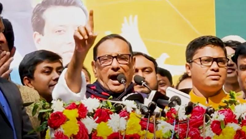 শেখ হাসিনা বিদেশি শক্তির হুমকি-ধামকি পরোয়া করেন না : ওবায়দুল কাদের