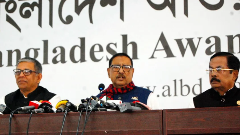 জনগণ প্রমাণ করেছে, সত্য মেনে নিন : বিএনপিকে ওবায়দুল কাদের