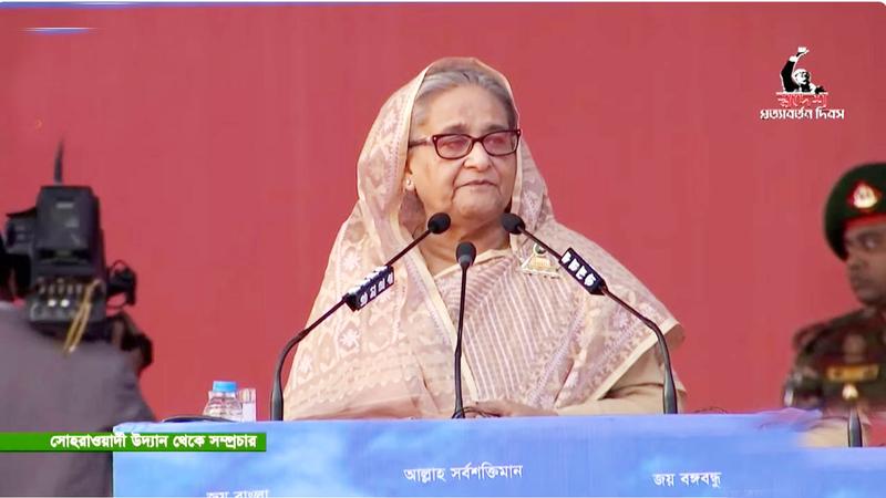 এবার দিনের ভোট রাতে হয়েছে বলার ক্ষমতা নেই : শেখ হাসিনা