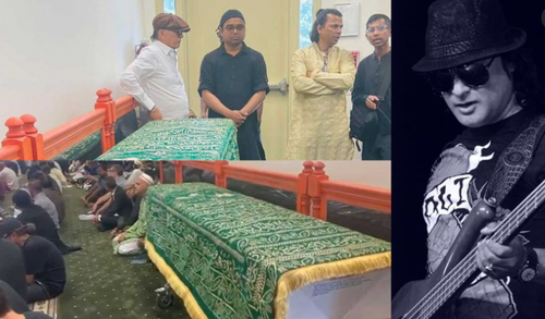 যুক্তরাষ্ট্রে শাফিনের প্রথম জানাজা সম্পন্ন