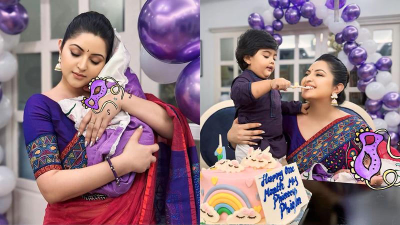 মেয়ের ছবি প্রকাশ করে যা বললেন পরীমনি