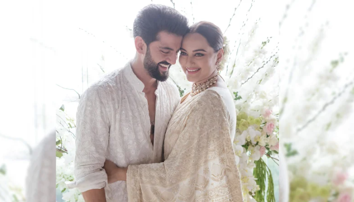 বিয়ে করেছেন সোনাক্ষী সিনহা, ভিন্ন সাজে দেখা মিললো বর-কনের
