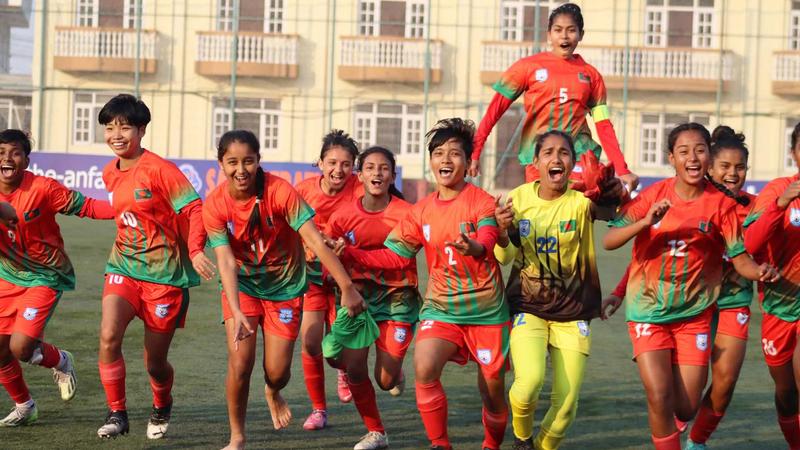 ভুটানকে ৬-০ গোলে হারিয়ে ফাইনালের প্রস্তুতি সারল বাংলাদেশ