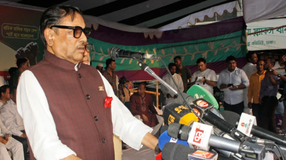 বিএনপি ক্ষমতায় এলে রক্ত বন্যায় ভাসাবে দেশ: ওবায়দুল কাদের