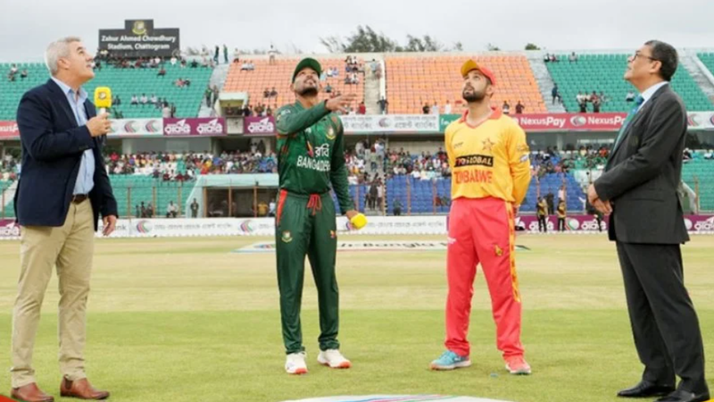 টস জিতে ফিল্ডিংয়ে বাংলাদেশ, তানজিদের অভিষেক