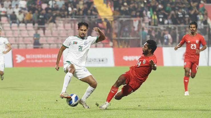ঘরের মাঠে মালদ্বীপের কাছে হারল বাংলাদেশ