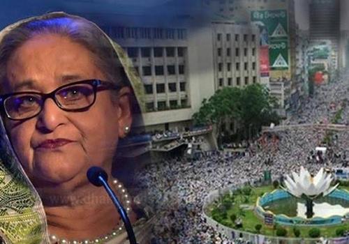শাপলা চত্বর গণহত্যা:ট্রাইব্যুনালে শেখ হাসিনাসহ যাদের বিরুদ্ধে অভিযোগ হেফাজতের