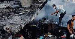 গাজার কেন্দ্রীয় মসজিদে ইসরায়েলের হামলা, নিহত ১৮