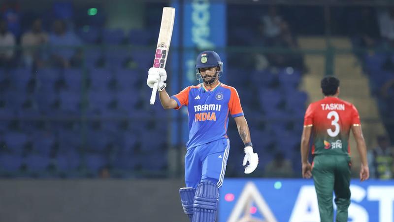 দ্বিতীয় টি-টোয়েন্টি বাংলাদেশকে পাহাড় সমান লক্ষ্য দিল ভারত