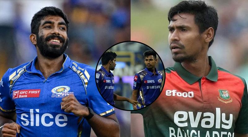 মুস্তাফিজকে পেছনে ফেলে রেকর্ডবুকে বুমরাহ