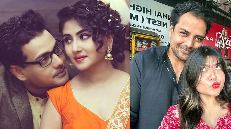 বিচ্ছেদের আগেই প্রেমিকাকে নিয়ে প্রকাশ্যে দেবলীনার স্বামী