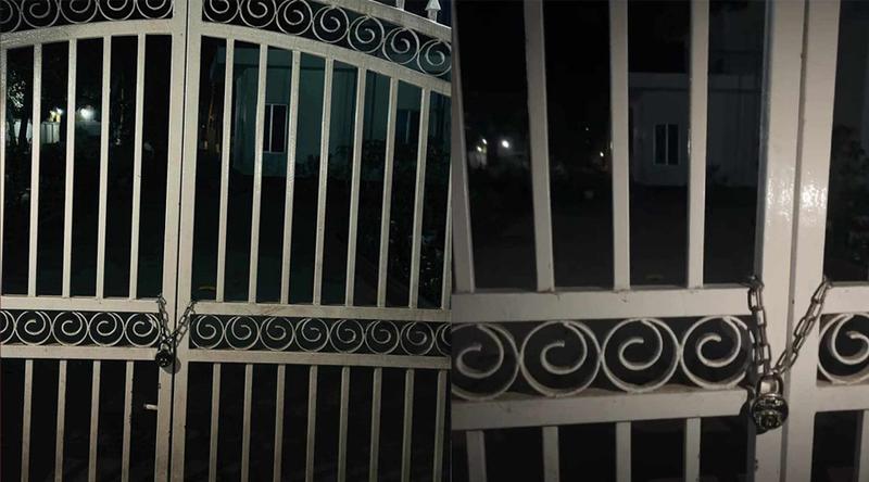 কুয়েট উপাচার্যের বাসভবনে শিক্ষার্থীদের তালা