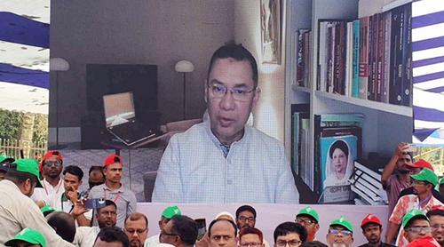 সুযোগ পেলে সবার আগে রাষ্ট্র পুনর্গঠনের কাজ করবে বিএনপি : তারেক রহমান