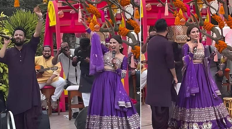 নিষেধের পরও ফাঁস হলো মেহজাবীনের গায়েহলুদের ছবি