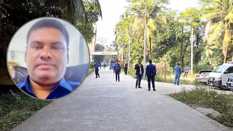থানার ভেতর থেকে ওসির মরদেহ উদ্ধার