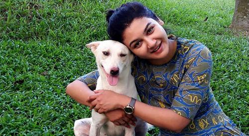 একসাথে অসুস্থ জয়া ও তার কুকুর