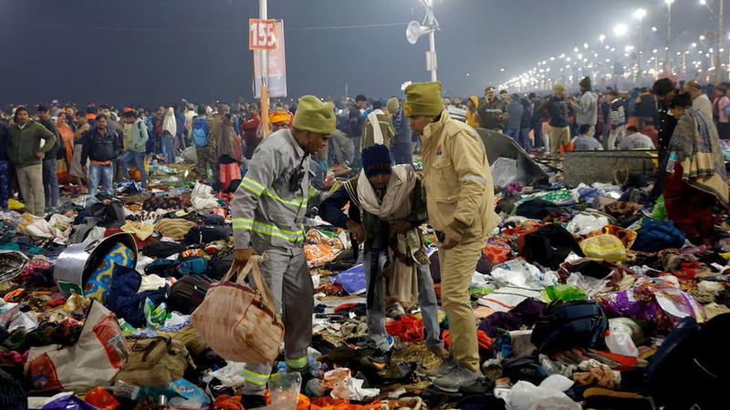 ভারতে মহাকুম্ভ মেলায় পদদলিত হয়ে নিহত ৪০