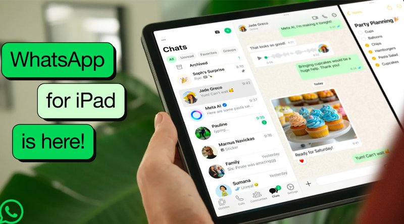 আইপ্যাড ব্যবহারকারীদের জন্য সুখবর, চালু হলো পূর্ণাঙ্গ হোয়াটসঅ্যাপ