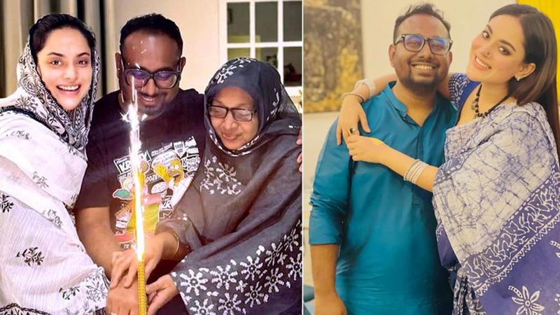 তমাকে পাশে নিয়ে কেক কাটলেন রাফি, বিয়ের গুঞ্জন!