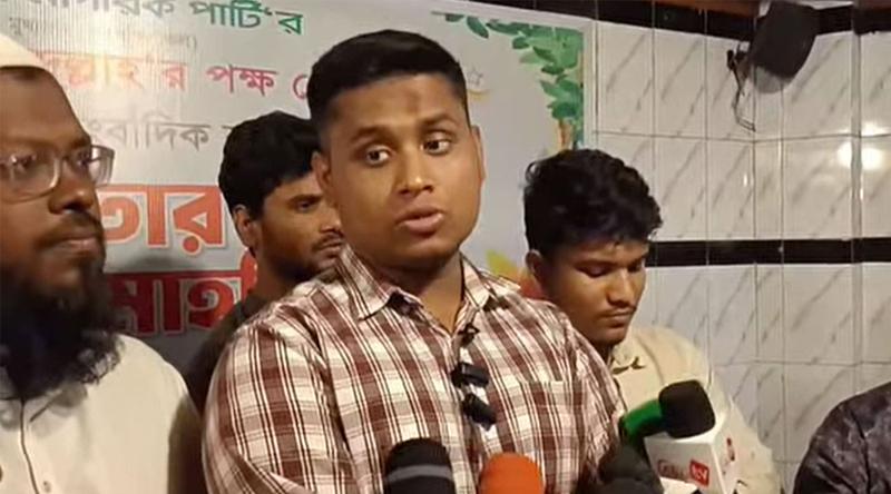 সমন্বয়ক পরিচয়ে কেউ অন্যায় করলে ব্যবস্থা নেওয়ার অনুরোধ হাসনাতের