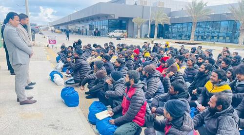 লিবিয়া থেকে ১৭৫ জন‌কে দে‌শে প্রত্যাবাসন