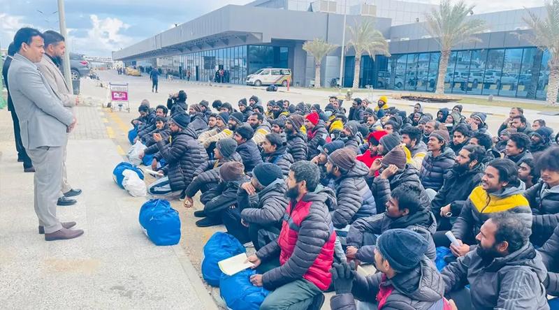 লিবিয়া থেকে ১৭৫ জন‌কে দে‌শে প্রত্যাবাসন