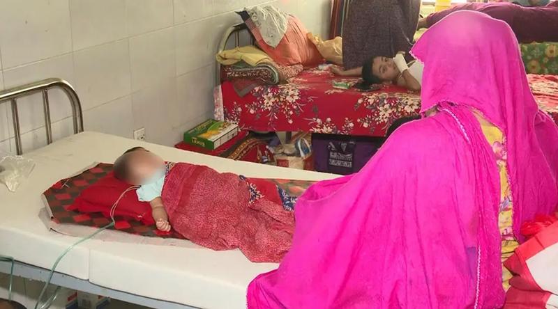 কুষ্টিয়ায় ৯৭ শিশু হাসপাতালে ভর্তি, ১৯ শিশুর হাম শঙ্কা