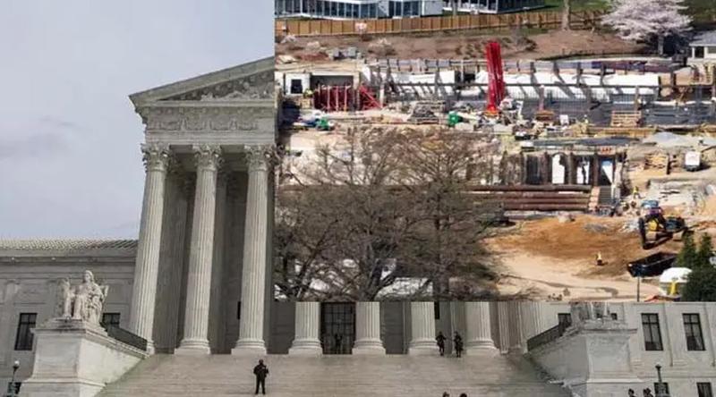 হোয়াইট হাউজে ট্রাম্পের বলরুম নির্মাণকাজে আদালতের স্থগিতাদেশ