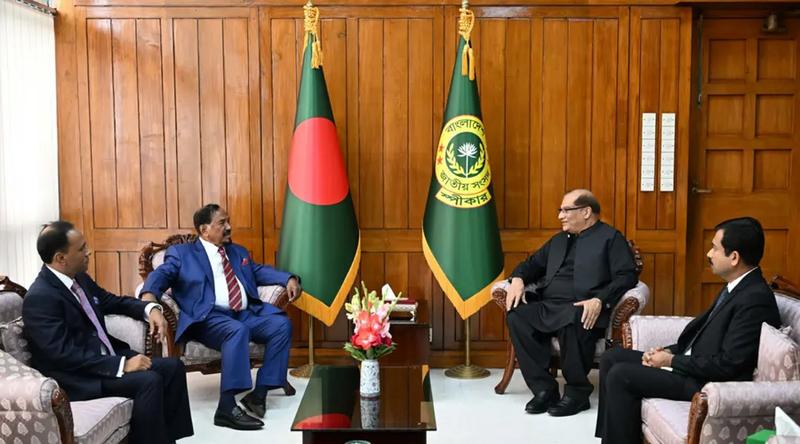 স্পিকারের সঙ্গে পাকিস্তানের হাইকমিশনারের সাক্ষাৎ