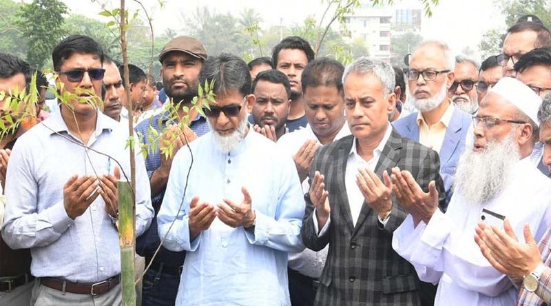 খুশির খবরে  গাছ লাগাতে দেশবাসীকে সেতুমন্ত্রীর আহ্বান