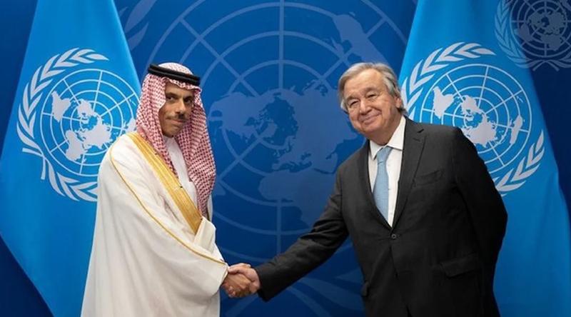 সৌদি পররাষ্ট্রমন্ত্রীর সঙ্গে জাতিসংঘ মহাসচিবের গুরুত্বপূর্ণ ফোনালাপ