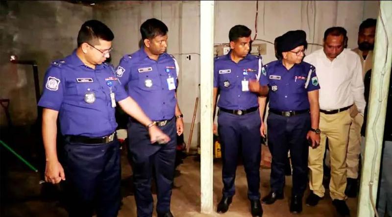 সিরাজগঞ্জে পানির ট্যাংকি থেকে ডিজেল উদ্ধার করল পুলিশ