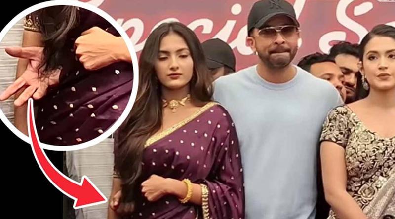 শাকিবের স্পর্শে অস্বস্তিতে জ্যোতির্ময়ী!