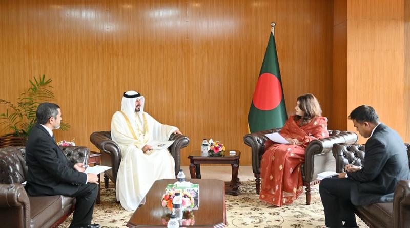 কুয়েতের রাষ্ট্রদূতের সাথে পররাষ্ট্র প্রতিমন্ত্রীর সৌজন্য সাক্ষাৎ