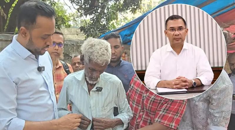 উচ্ছেদ হওয়া প্রবীণ নাঈমুদ্দিনের পাশে দাঁড়ালেন প্রধানমন্ত্রী