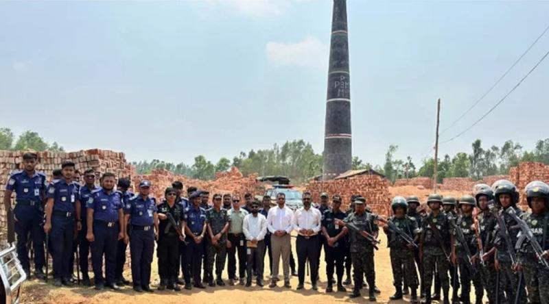 চট্টগ্রামে ৫ অবৈধ ইটভাটাকে ২০ লাখ টাকা জরিমানা